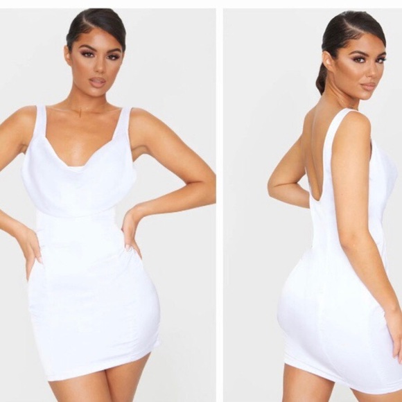 PrettyLittleThing Dresses & Skirts - BOGO🛍 PLT Satin Bodycon Dress
